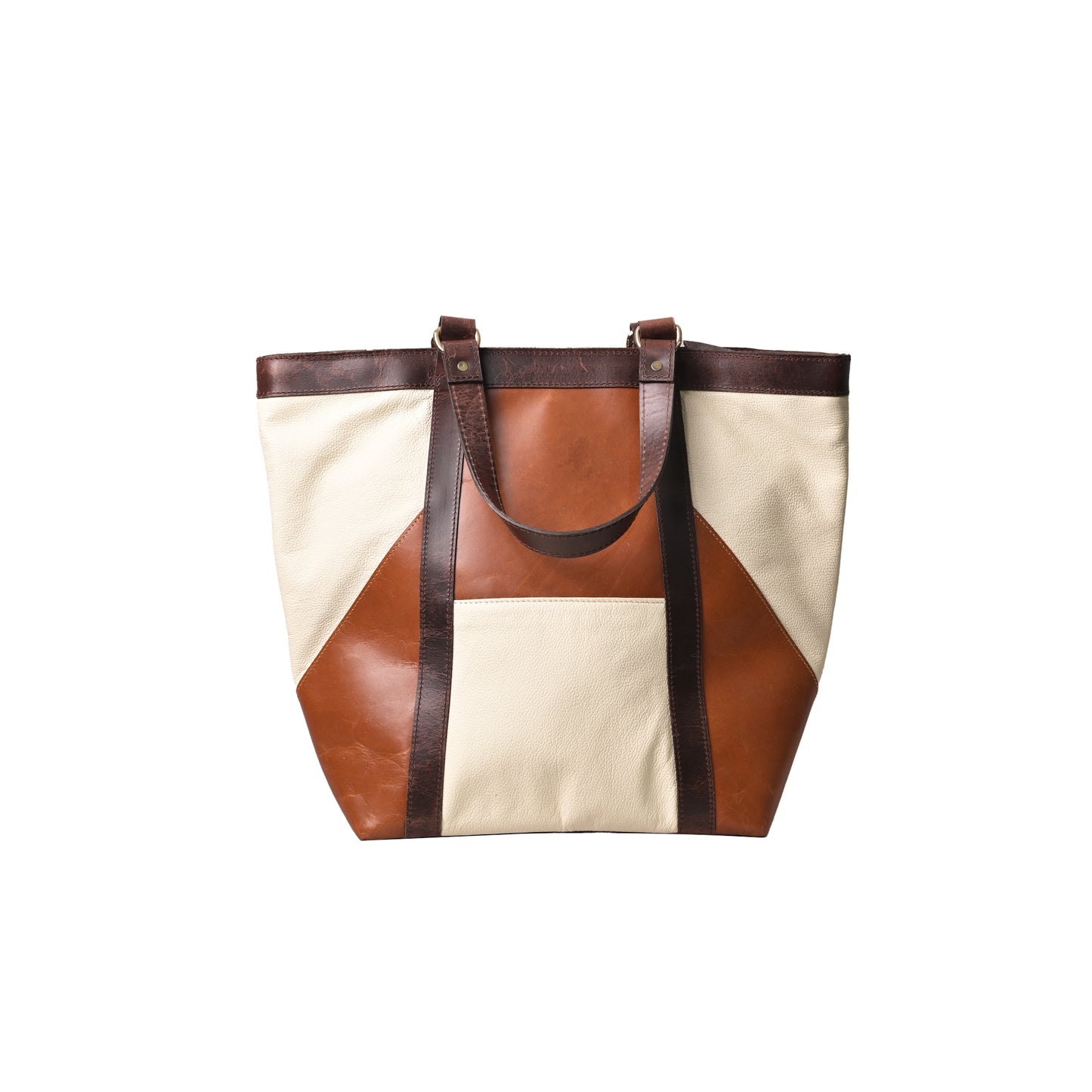 Sleek & Stylish Leather Tote Bag