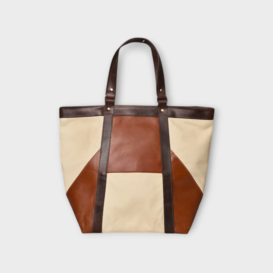 Sleek & Stylish Leather Tote Bag