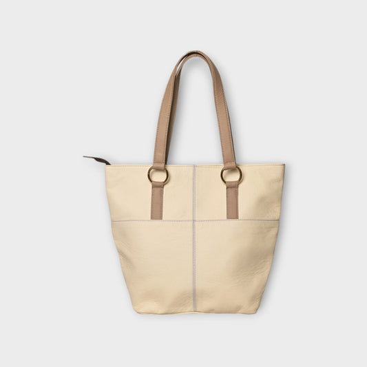 Modern Artisan Leather Tote Bag